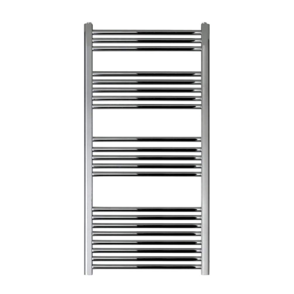 Cut out image of the JTP Vos Chrome 1200mm x 600mm Heated Towel Radiator